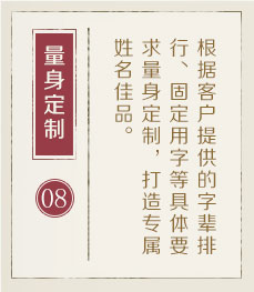 延边起名流程八